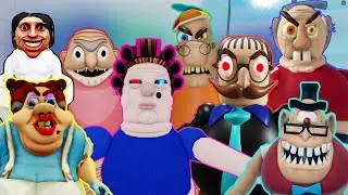 Can We Beat All Roblox Funny Obbies ( Evil Robot Escape, Yee Stinky, Mr Bruno's, Angry Bad Boss )