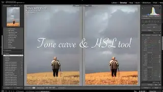 Lightroom Tone curve and HSL tool (آموزش نرم افزار ادیت عکس لایت روم)