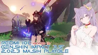 Redmi 10c test genshin impact 3.5 (hp 2jutaan yang masih kuat genshin😱😱)
