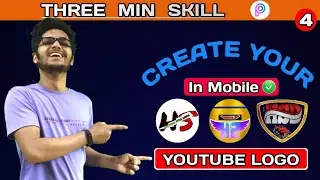 How To Create A Youtube Channel Icon In Mobile 2021🔥///How To Make A Youtube Channel Logo In Picsart