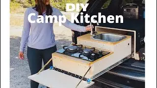 Tour of My DIY Camp Kitchen Setup