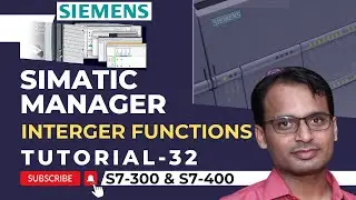 Siemens PLC Training 32 - Integer Functions in Siemens PLC | Arithmetic Instructions in PLC