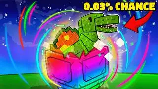 I Hatched Worlds First RAINBOW DINOSAUR in Grow a Garden!