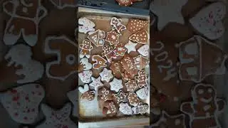 Рождественский имбирный #пряник