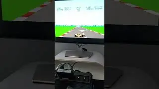 Pole Position II for the Atari 7800 #atari7800 #poleposition #retrogaming