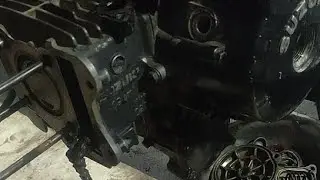 cara merakit head silinder motor Suzuki smash 110