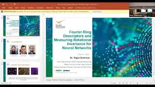 Fourier-Ring Descriptors and Measuring Rotational Equivariance
