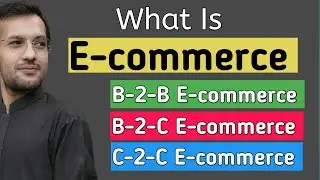 what is ecommerce || types of ecommerce || what is e business?