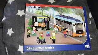 BlueBrixx Play - City Bus with Station