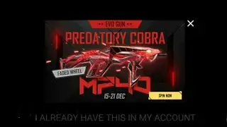 FREE FIRE COBRA MP40 RETURN CONFIRM DATE | COBRA MP40 RETURN KAB AAYEGA | COBRA MP40 RETURN DATE