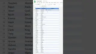 How to make 10,000 emails in Google Sheets! 🤴🏿#googlesheets #excel #spreadsheets
