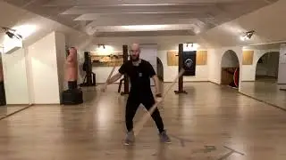 как крутить палки / сложные восьмерки
