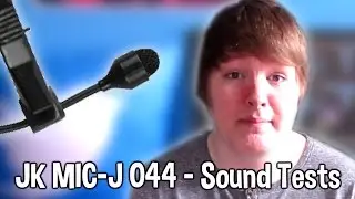 JK MIC-J 044 - Lavalier/Lapel Mic - Sound Tests