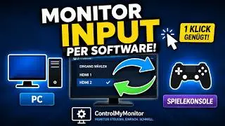 PC- Monitor Input via Software Umschalten – So einfach geht‘s mit ControlMyMonitor
