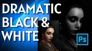 How to Create Dramatic Black and White Effect in Photoshop