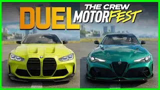 DUEL THE CREW MOTORFEST - BMW M4 COMPETITION VS ALFA ROMEO GIULIA GTAm