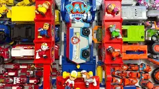 Paw Patrol Pups Trucks Review | The Mighty Movie | Rescue Wheels | Jungle Pups | Marshall ASMR