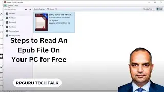 Steps to Read An Epub File On Your PC for Free