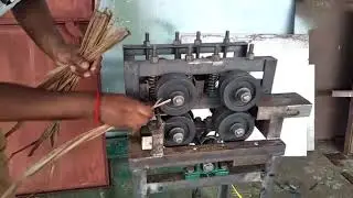 Coconut Midrib Removing Machine