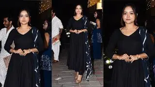 #manisharani talking about her new song and #bigboss at Diwali party