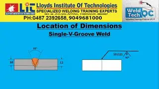 WELDING SYMBOL EXPLAINED - PART 6 (LOCATION OF DIMENSIONS)