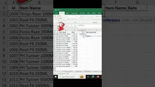 Offset in Excel | How to use Offset function in Excel | Offset formula in Excel #offset #shortsexcel
