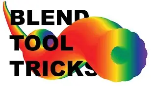 MORE BLEND TOOL EFFECTS TUTORIAL | ADOBE ILLUSTRATOR