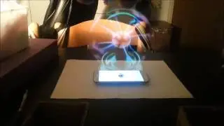 cellular  phone hologram, magic ball hologram, new app soon