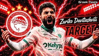 Zuriko Davitashvili | Highlights | Olympiacos Transfer Target