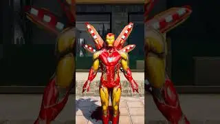 GTA V : IRON MAN SAVING HIS GIRLF 🥺| 