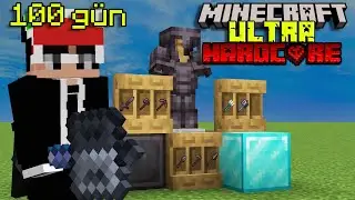Minecraft ULTRA HARDCORE'DA 100 GÜN GEÇİRDİM