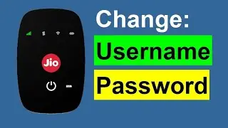 How to change jio wifi modem password
