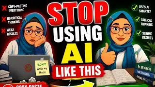 How Smart Researchers Use AI (Most Students Get This Wrong)