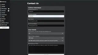 สอนแก้ Roblox Gift Card ใช้ไม่ได้ My gift card currency doesn't match my account country.