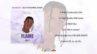 Travis Scott x Lil Baby x Don Toliver (Construction Kits + Midi) Trap Sample Pack 2020