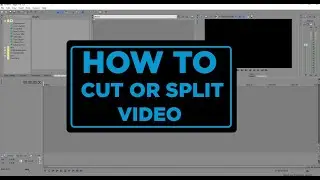 How to cut or Split Video in Sony Vegas(short & simple video tutorial)