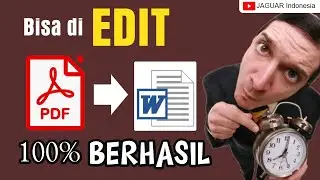 cara merubah file pdf ke word tanpa aplikasi - Dijamin Berhasil