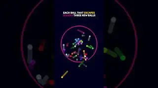Three new balls #satisfying #asmr #simulation