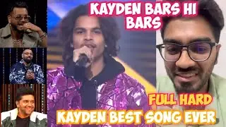 DHEERE DHEERE Kayden Sharma REACTION VIDEO #mtvhustle #rap #kayden #badshah