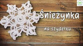 Śnieżynka #24 na szydełku