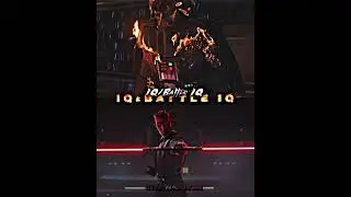 Darth Vader vs Darth Maul
