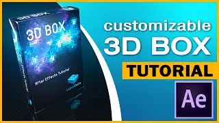 How to Create 3D BOX in After Effects - After Effects Tutorial (Part 02)