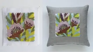 SEWING A PILLOW COVER