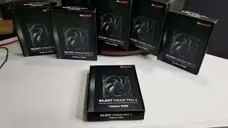 be Quiet Hi-Speed Silent Wings Pro 4 Fan Unboxing & Review