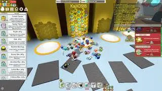 my first mythic egg! in Bee swarm sim (Roblox)