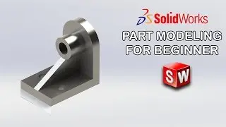 Solidworks Basic tutorial #13 | Part Modeling for Beginners | Solidworks