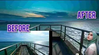 Change/Replace sky in any video in inshot, use mask tool in inshot in 1 minute #inshot#changesky#sky