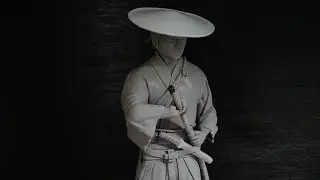 Sculpture Jin Sakai | Ronin | Ghost of tsushima | Polymer clay