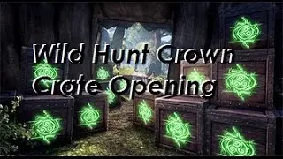 Opening 24 Wild Hunt Crown Crates - ESO