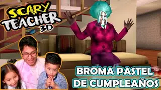 Broma de CUMPLEAÑOS a Maestra LOCA | Scary Teacher 3D | EP 3 | Vale GAMER